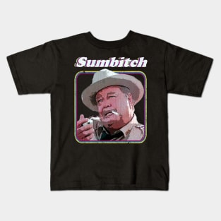 Smokey And The Bandit Sumbitch 70s Vintage Kids T-Shirt